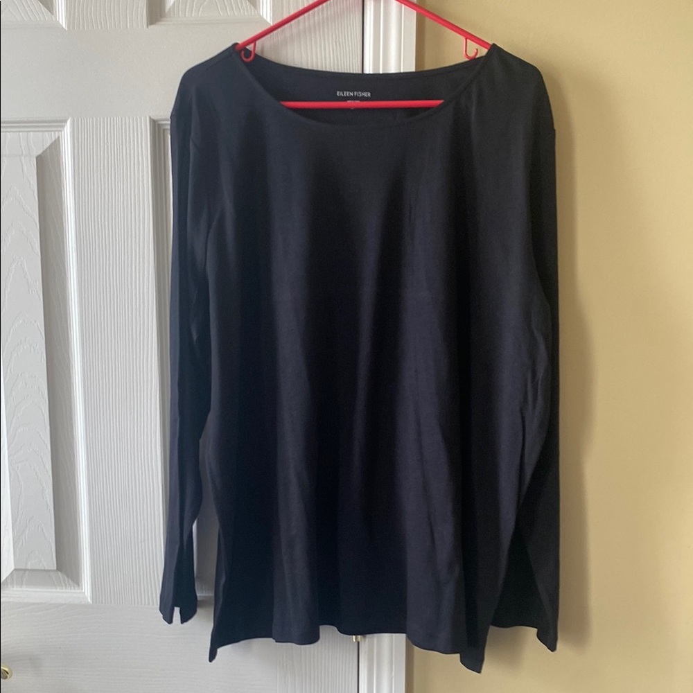 Eileen Fisher Classic Black Top